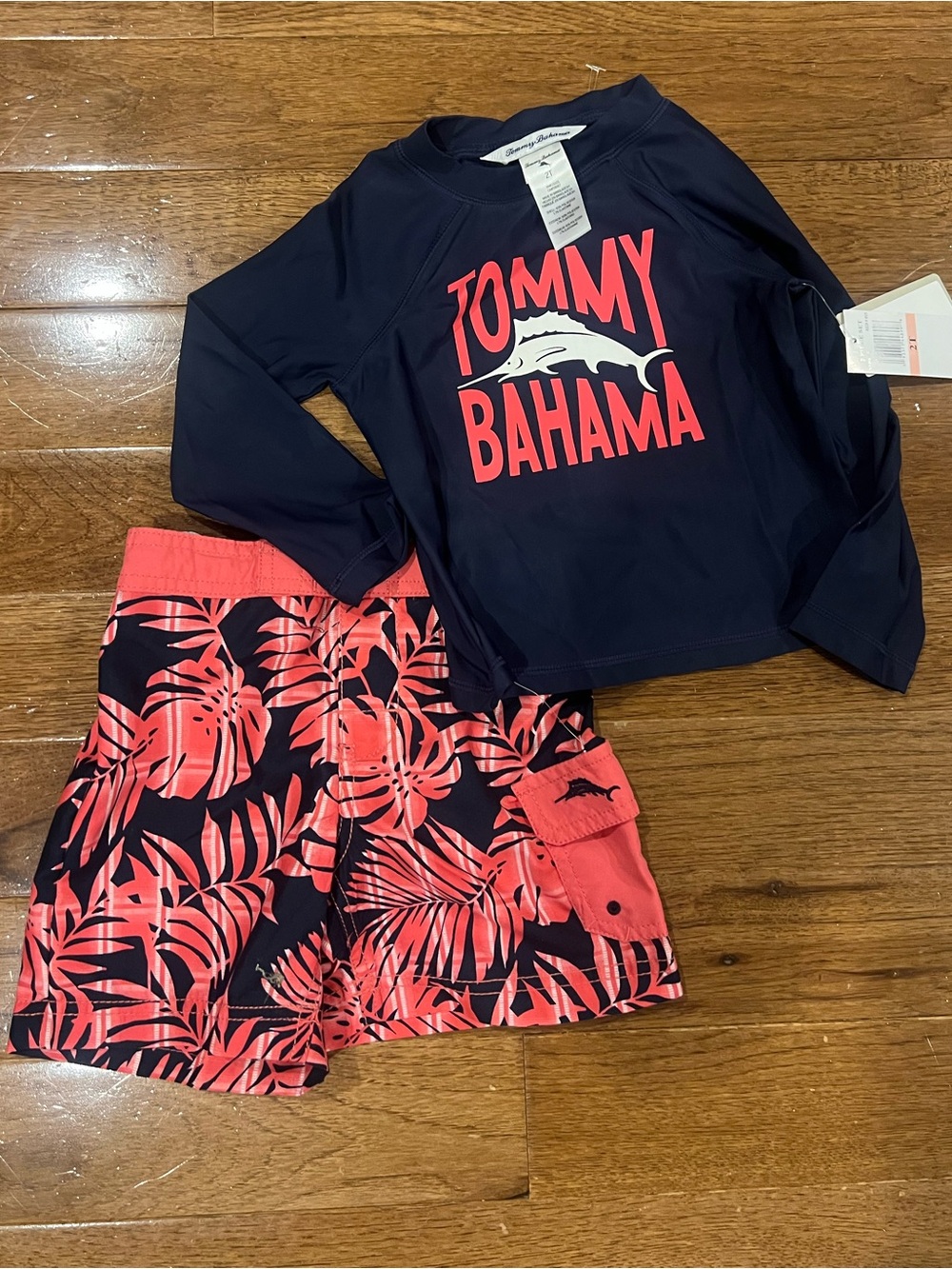 Tommy Bahama Swim Set for Boys Size 2T NWT